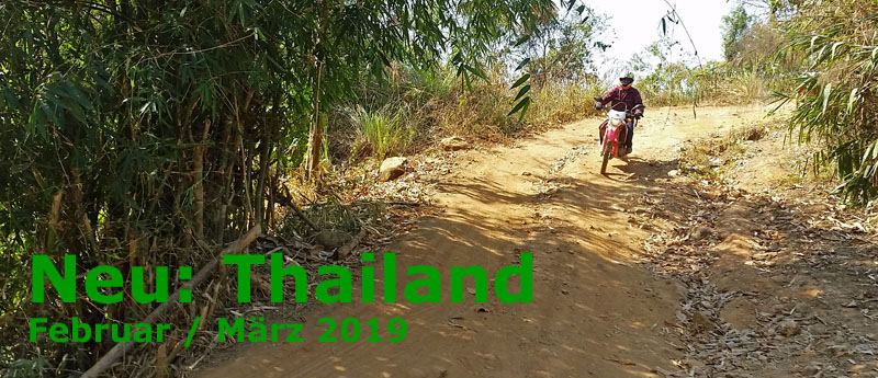 Motorradtour durch Thailand